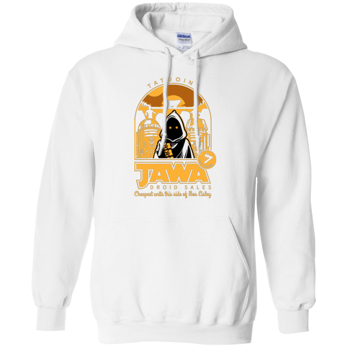 Sweatshirts White / Small Jawa Droid Sales Pullover Hoodie