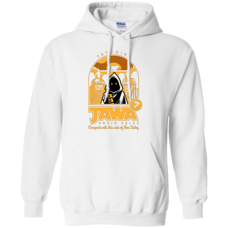 Sweatshirts White / Small Jawa Droid Sales Pullover Hoodie