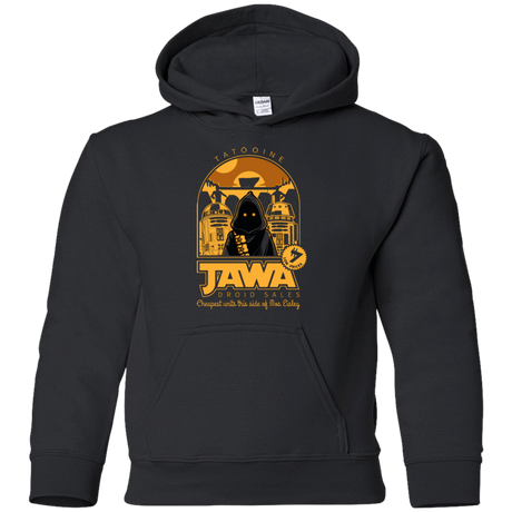 Sweatshirts Black / YS Jawa Droid Sales Youth Hoodie