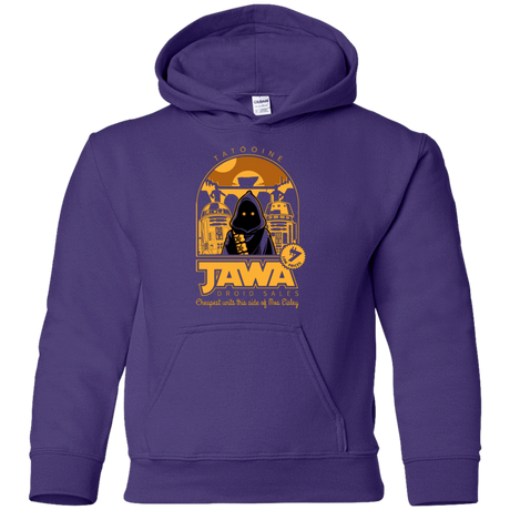 Sweatshirts Purple / YS Jawa Droid Sales Youth Hoodie
