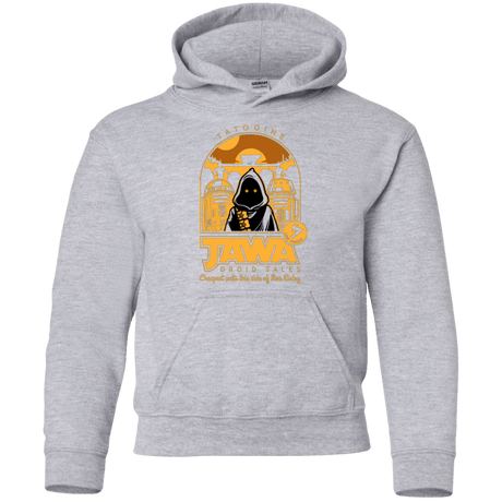 Sweatshirts Sport Grey / YS Jawa Droid Sales Youth Hoodie