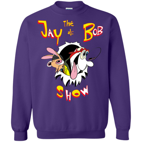 Sweatshirts Purple / S Jay & Bob Crewneck Sweatshirt
