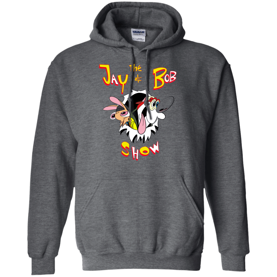 Sweatshirts Dark Heather / S Jay & Bob Pullover Hoodie