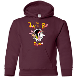 Sweatshirts Maroon / YS Jay & Bob Youth Hoodie