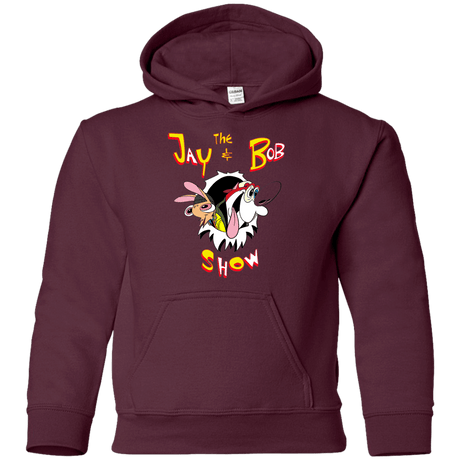 Sweatshirts Maroon / YS Jay & Bob Youth Hoodie