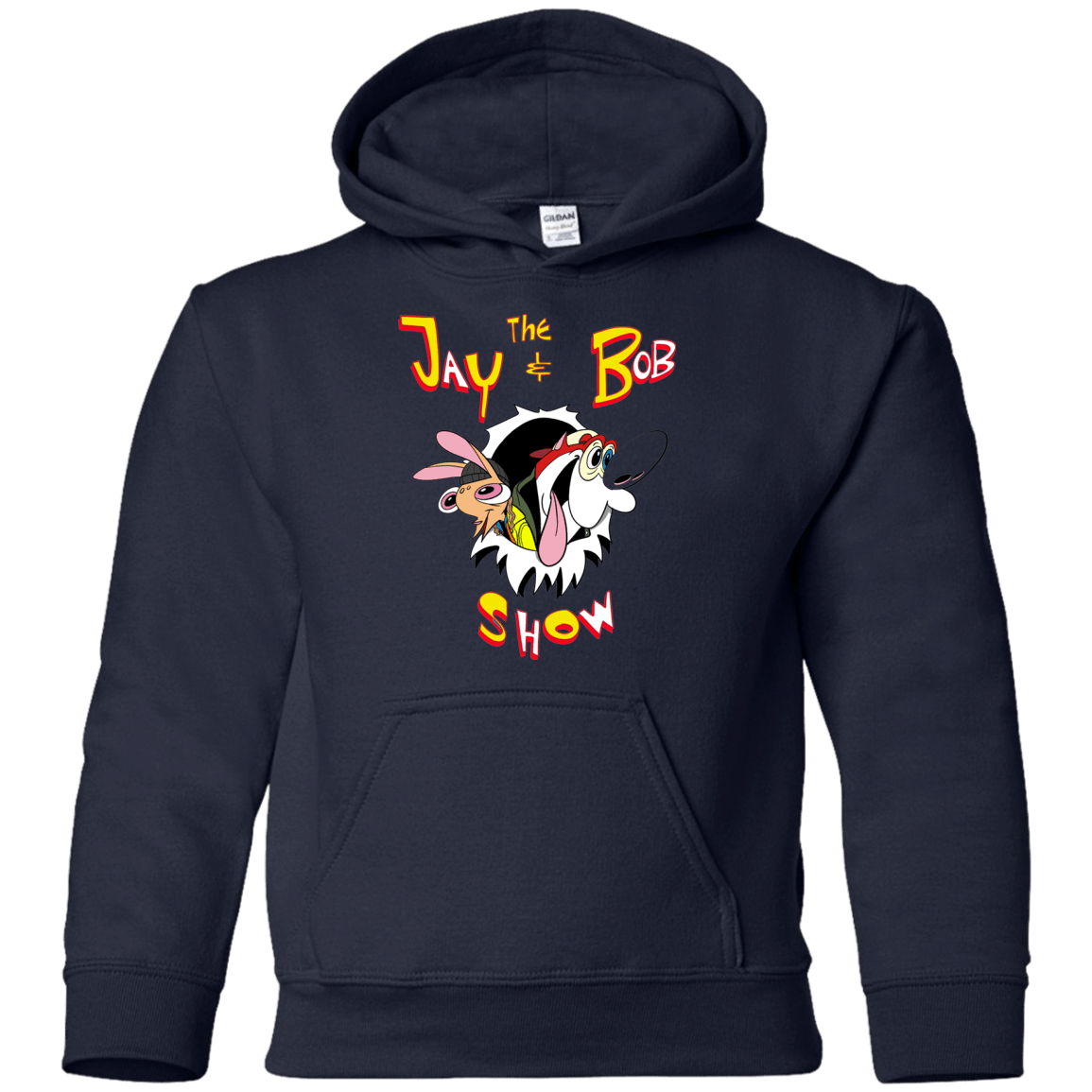 Sweatshirts Navy / YS Jay & Bob Youth Hoodie