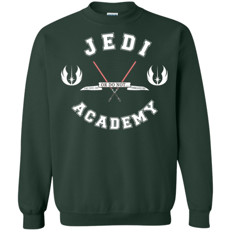 Sweatshirts Forest Green / Small Jedi academy Crewneck Sweatshirt