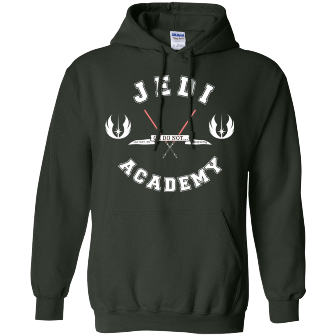 Sweatshirts Forest Green / Small Jedi academy Pullover Hoodie