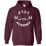 Sweatshirts Maroon / Small Jedi academy Pullover Hoodie