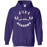 Sweatshirts Purple / Small Jedi academy Pullover Hoodie