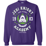 Sweatshirts Purple / Small Jedi Knight Academy 83 Crewneck Sweatshirt