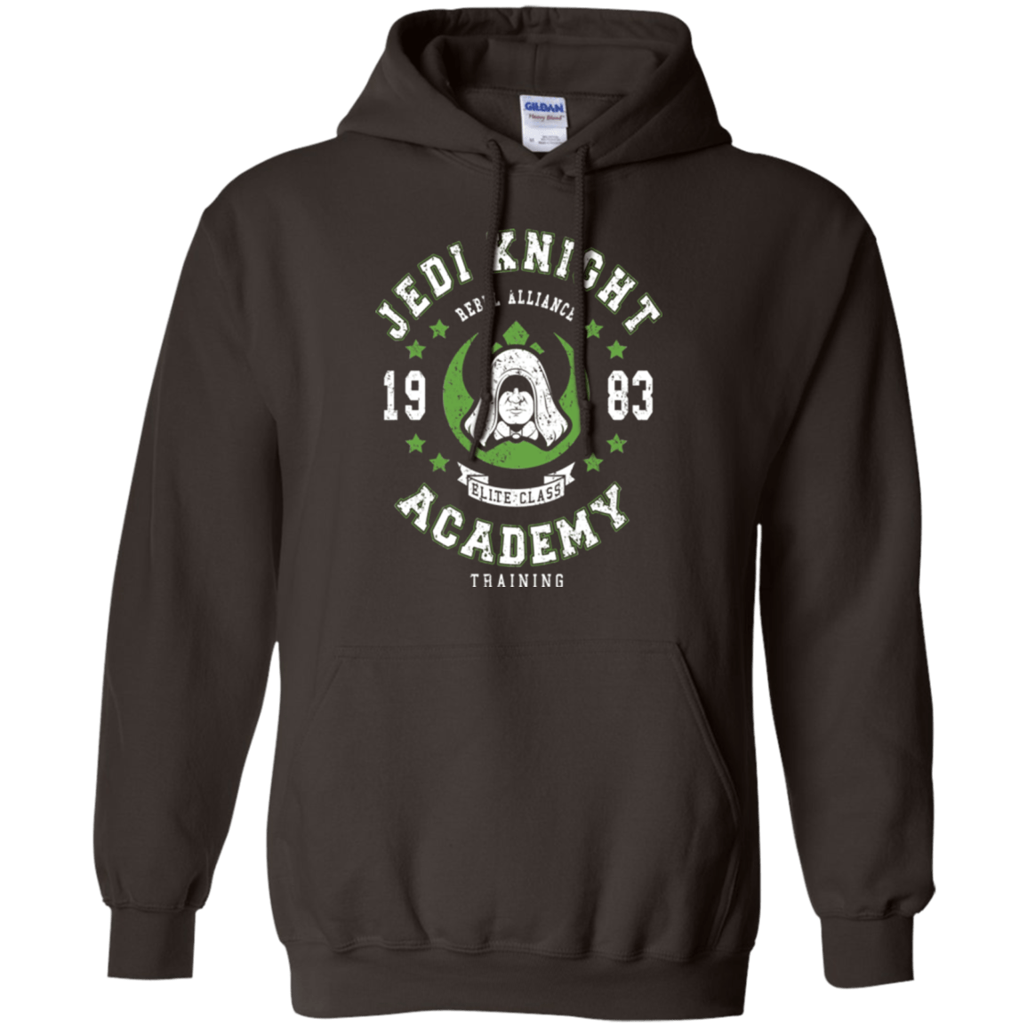 Sweatshirts Dark Chocolate / Small Jedi Knight Academy 83 Pullover Hoodie