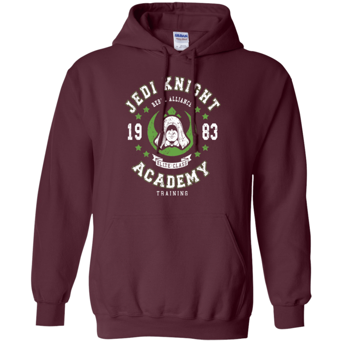 Sweatshirts Maroon / Small Jedi Knight Academy 83 Pullover Hoodie