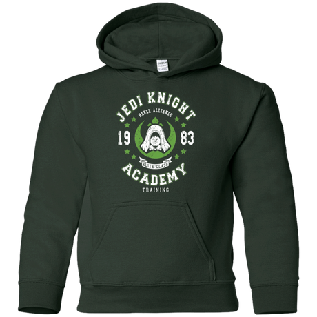 Sweatshirts Forest Green / YS Jedi Knight Academy 83 Youth Hoodie