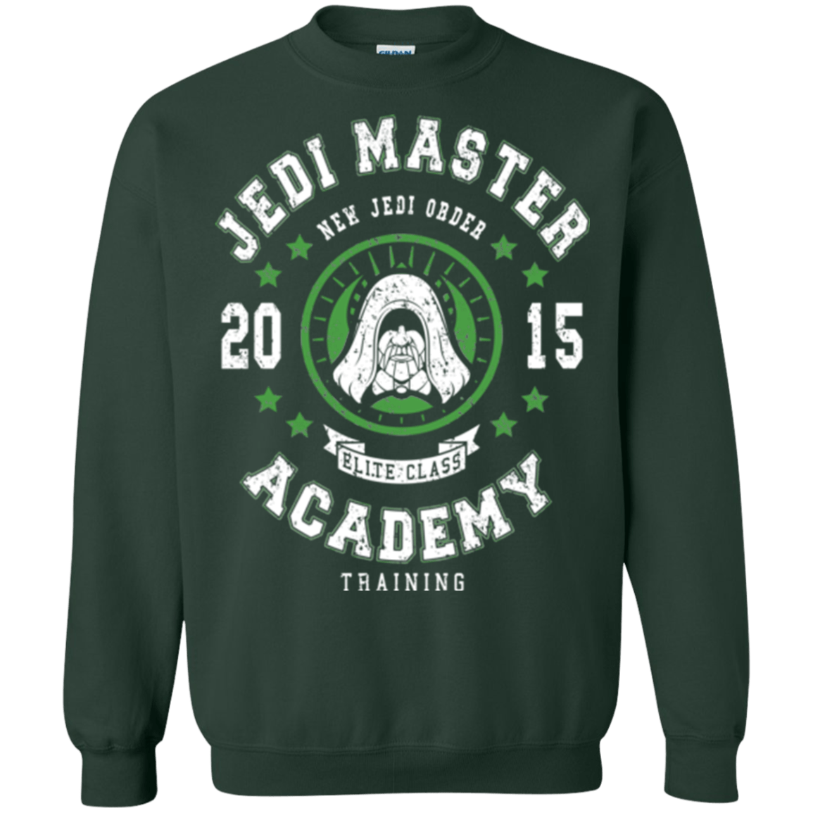 Sweatshirts Forest Green / Small Jedi Master Academy 15 Crewneck Sweatshirt