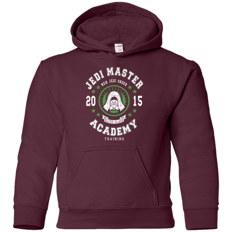 Sweatshirts Maroon / YS Jedi Master Academy 15 Youth Hoodie