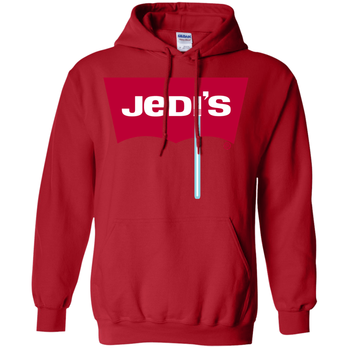 Sweatshirts Red / S Jedi's Pullover Hoodie