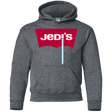 Sweatshirts Dark Heather / YS Jedi's Youth Hoodie