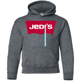Sweatshirts Dark Heather / YS Jedi's Youth Hoodie