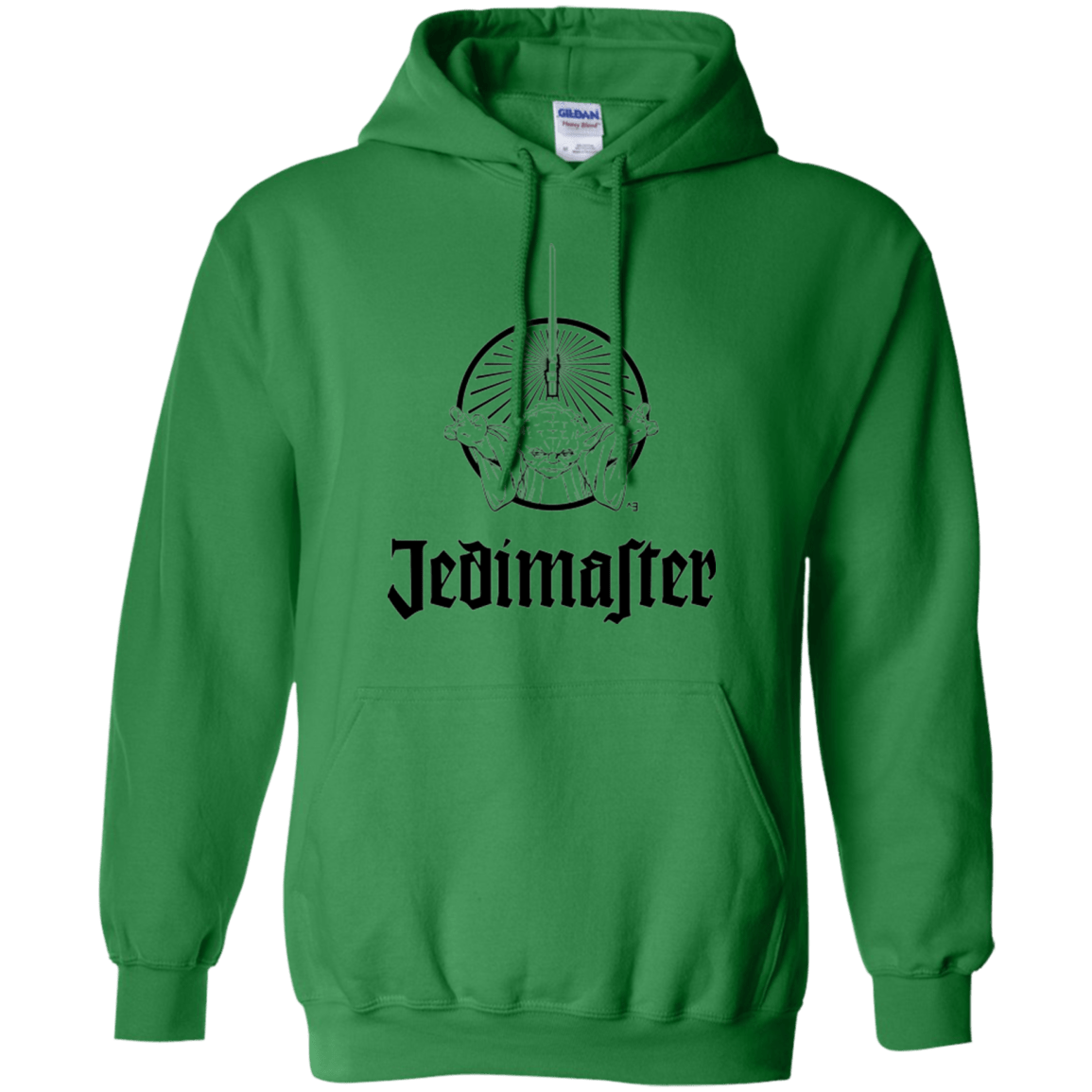 Sweatshirts Irish Green / S Jedimaster Pullover Hoodie