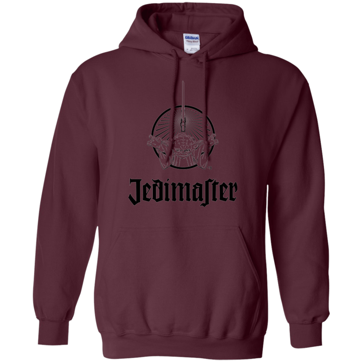 Sweatshirts Maroon / S Jedimaster Pullover Hoodie