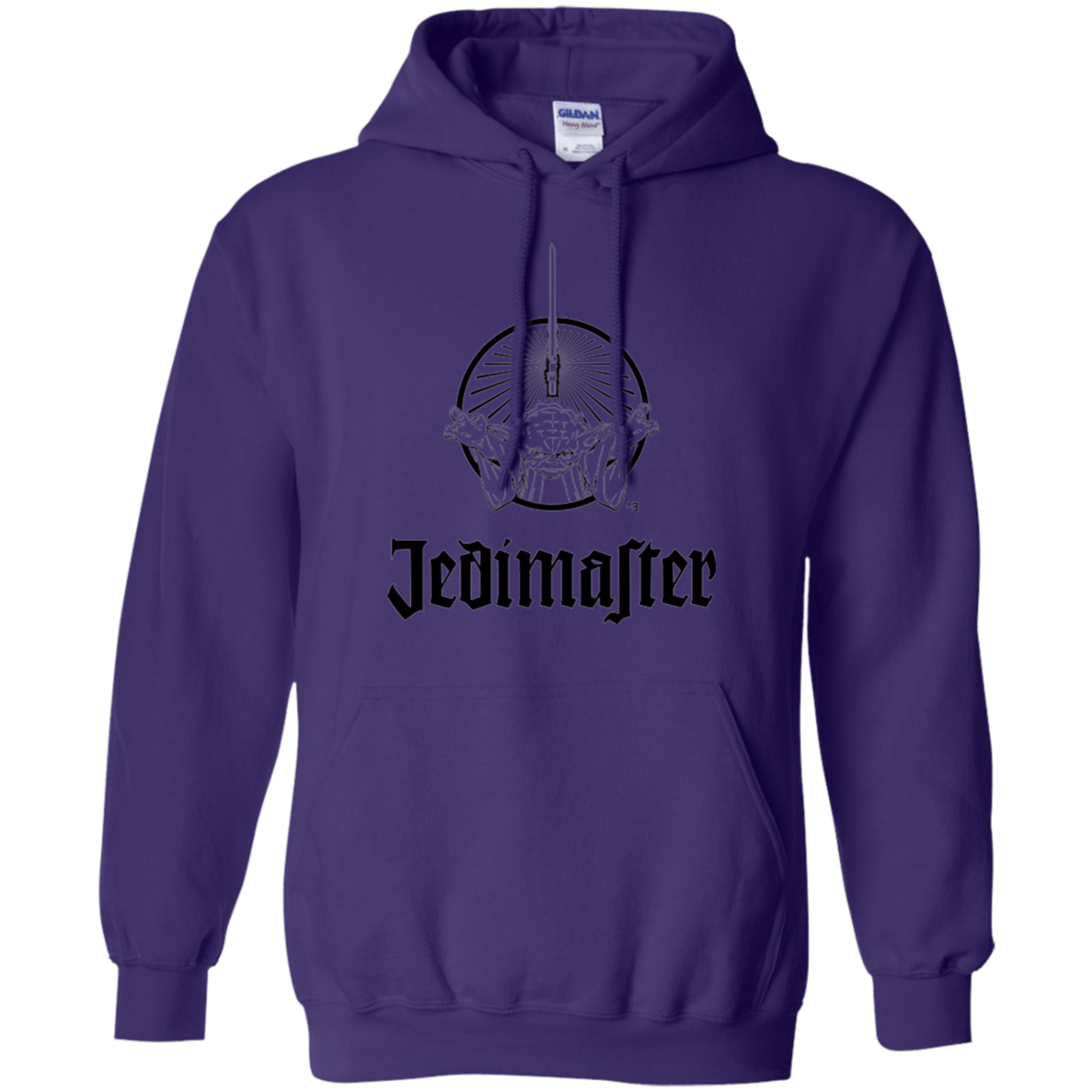 Sweatshirts Purple / S Jedimaster Pullover Hoodie