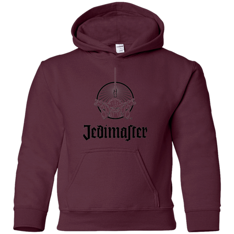 Sweatshirts Maroon / YS Jedimaster Youth Hoodie