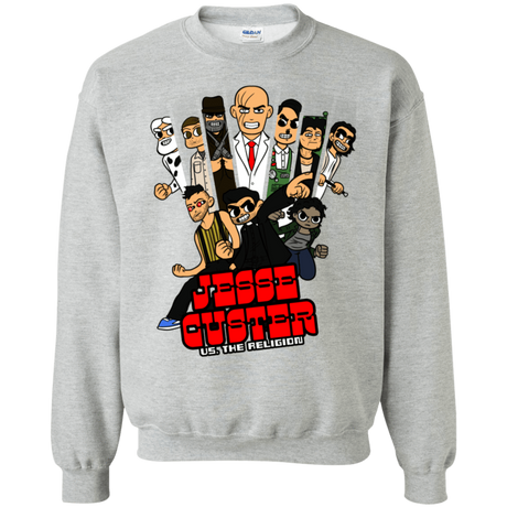 Sweatshirts Sport Grey / S Jesse Custer vs The Religion Crewneck Sweatshirt