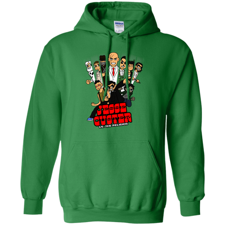 Sweatshirts Irish Green / S Jesse Custer vs The Religion Pullover Hoodie