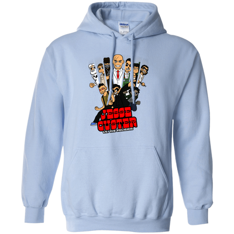 Sweatshirts Light Blue / S Jesse Custer vs The Religion Pullover Hoodie