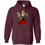 Sweatshirts Maroon / S Jesse Custer vs The Religion Pullover Hoodie