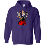 Sweatshirts Purple / S Jesse Custer vs The Religion Pullover Hoodie