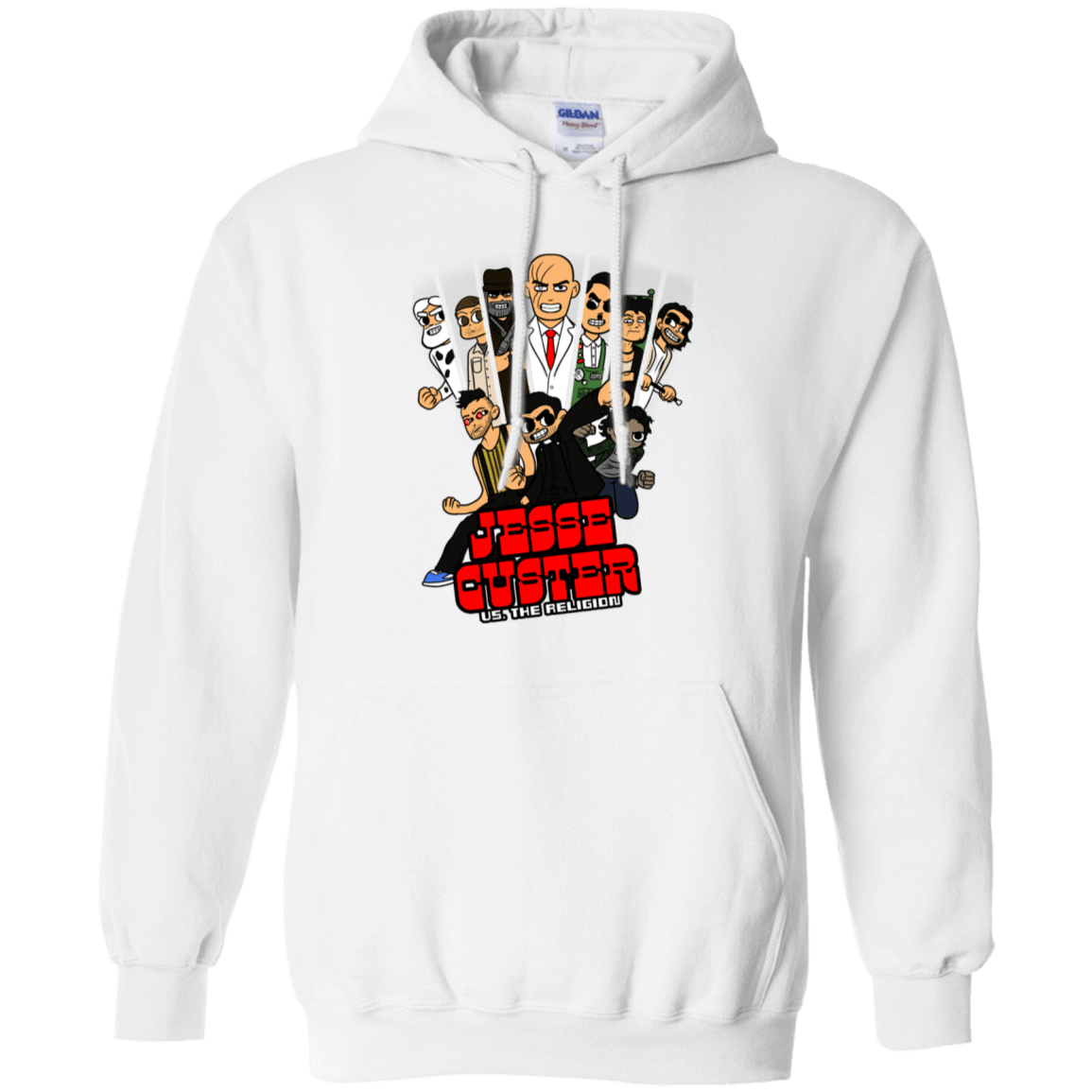 Sweatshirts White / S Jesse Custer vs The Religion Pullover Hoodie