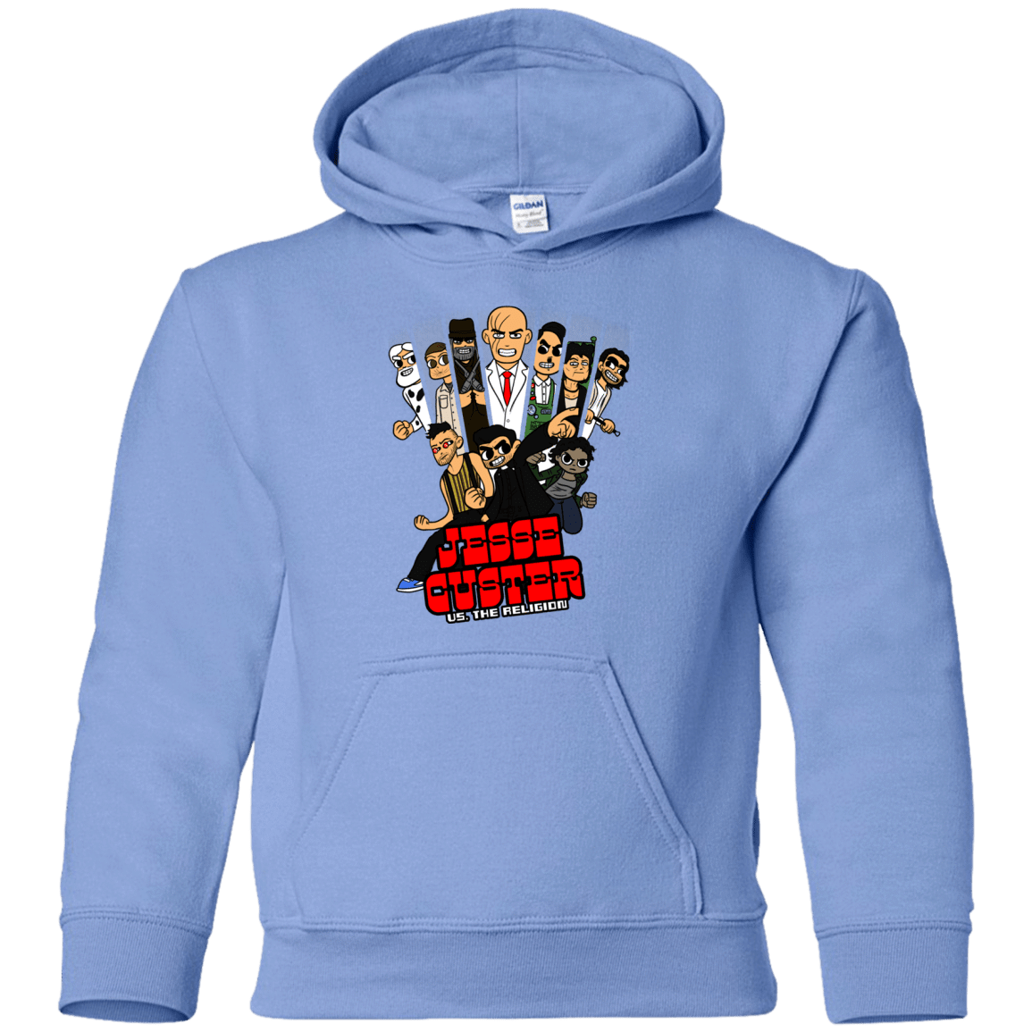 Sweatshirts Carolina Blue / YS Jesse Custer vs The Religion Youth Hoodie