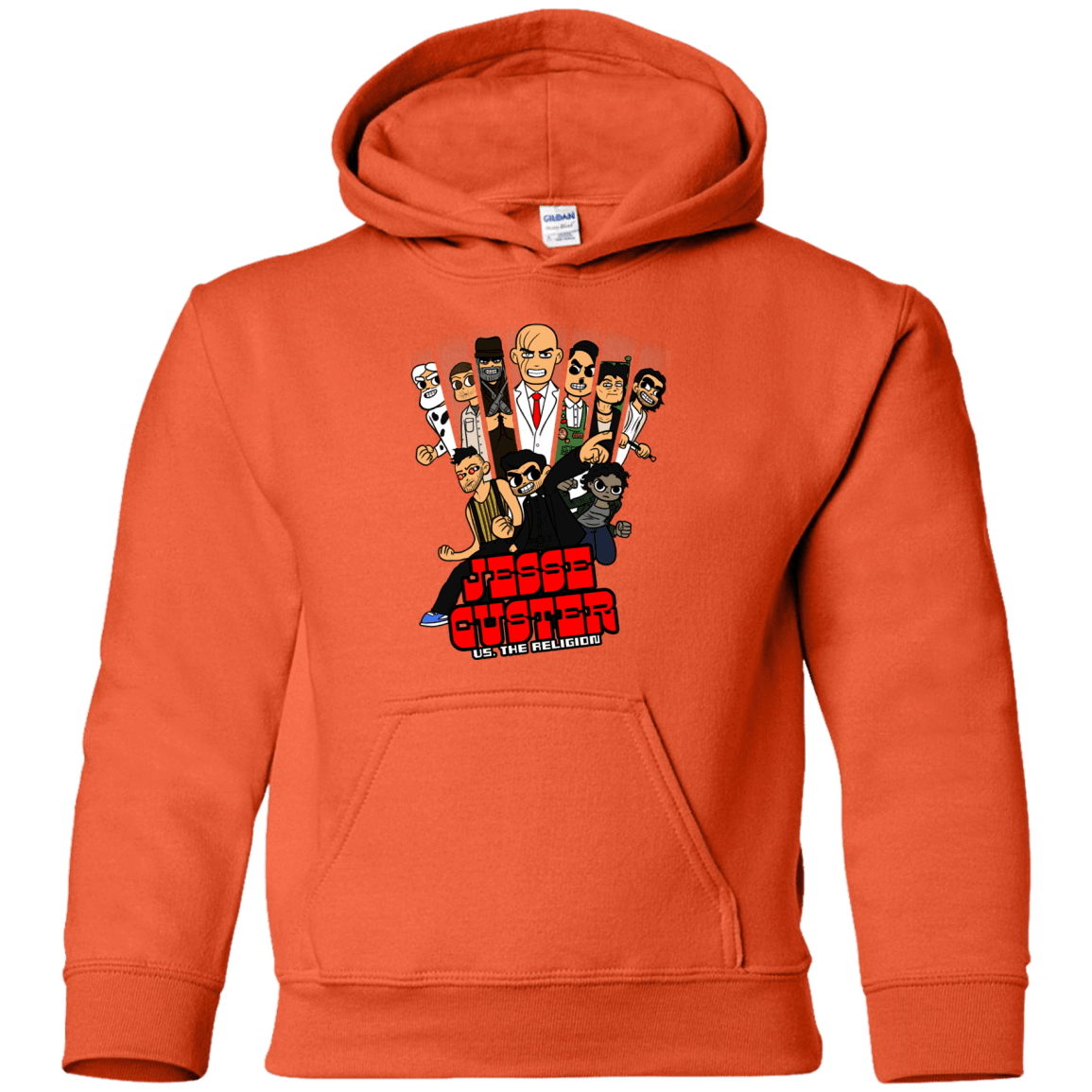 Sweatshirts Orange / YS Jesse Custer vs The Religion Youth Hoodie