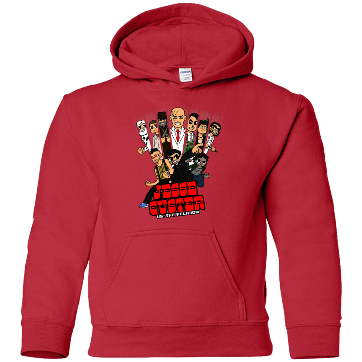 Sweatshirts Red / YS Jesse Custer vs The Religion Youth Hoodie