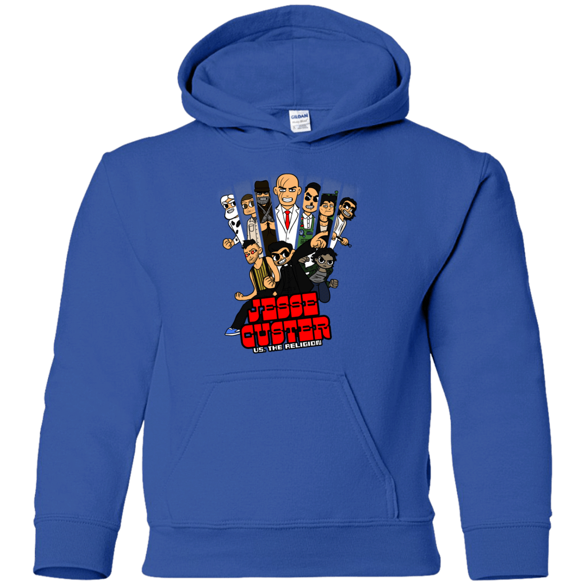 Sweatshirts Royal / YS Jesse Custer vs The Religion Youth Hoodie