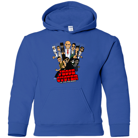 Sweatshirts Royal / YS Jesse Custer vs The Religion Youth Hoodie