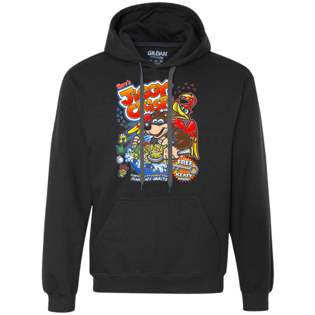 Sweatshirts Black / S Jiggy Crisp Cereal Premium Fleece Hoodie