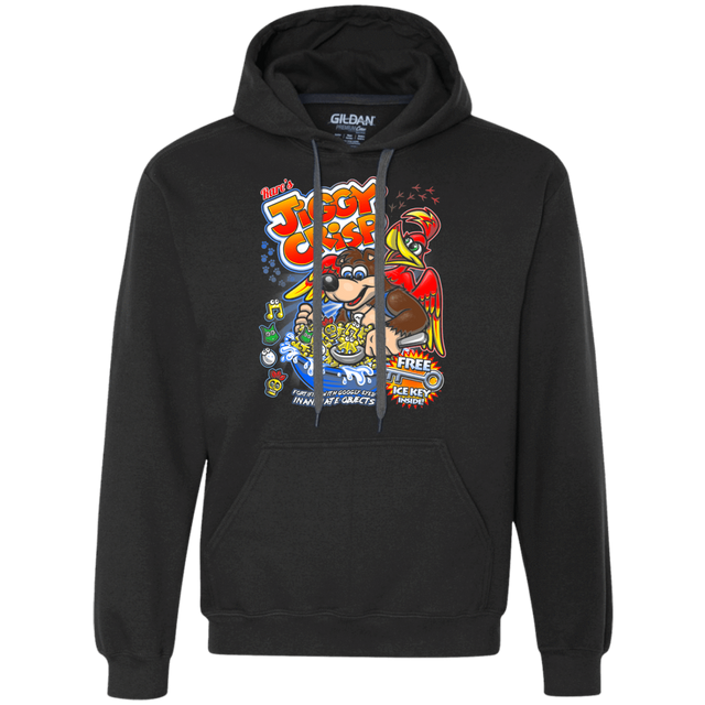Sweatshirts Black / S Jiggy Crisp Cereal Premium Fleece Hoodie
