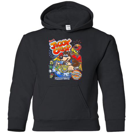 Sweatshirts Black / YS Jiggy Crisp Cereal Youth Hoodie