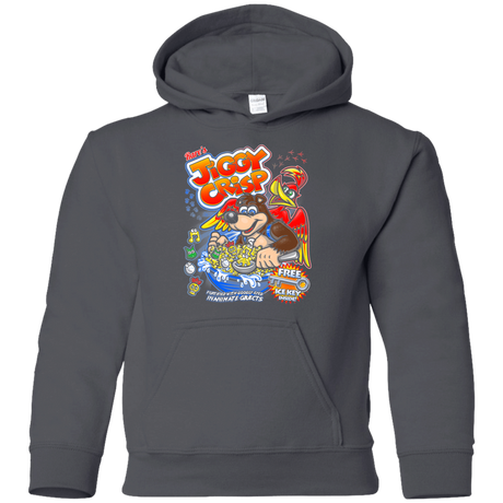 Sweatshirts Charcoal / YS Jiggy Crisp Cereal Youth Hoodie