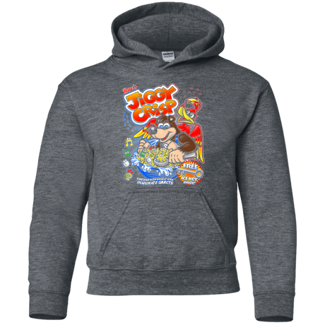 Sweatshirts Dark Heather / YS Jiggy Crisp Cereal Youth Hoodie