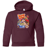Sweatshirts Maroon / YS Jiggy Crisp Cereal Youth Hoodie