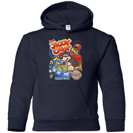 Sweatshirts Navy / YS Jiggy Crisp Cereal Youth Hoodie