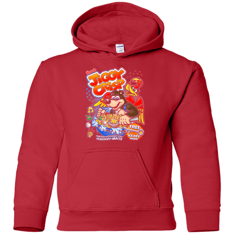 Sweatshirts Red / YS Jiggy Crisp Cereal Youth Hoodie