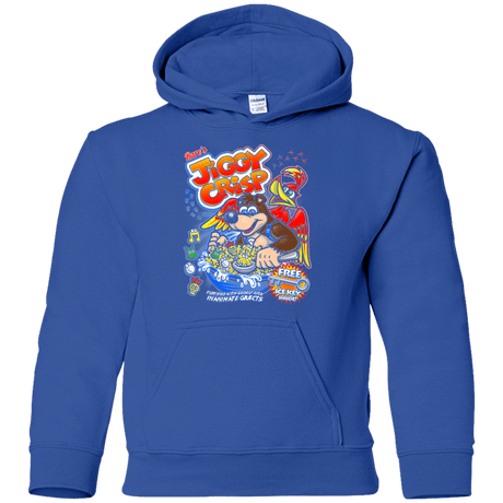 Sweatshirts Royal / YS Jiggy Crisp Cereal Youth Hoodie
