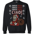 Sweatshirts Black / S Jingle Bella Ciao Crewneck Sweatshirt