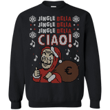 Sweatshirts Black / S Jingle Bella Ciao Crewneck Sweatshirt