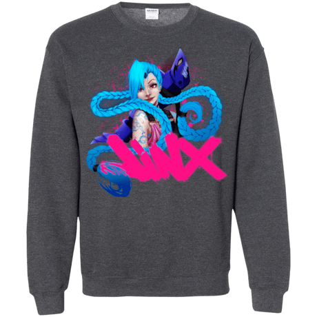 Sweatshirts Dark Heather / Small Jinx Crewneck Sweatshirt